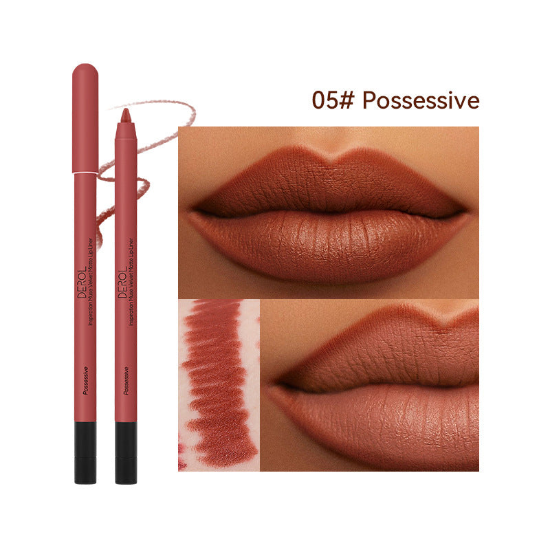 Matte Lipstick Lipliner High Shade Velvet Mist Lipstick Matte Lipstick Lipliner High Shade Velvet Mist Lipstick